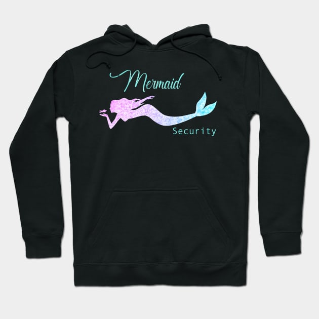 Mermaid Security Hoodie by Hispaniola-Fineart